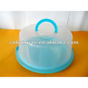 clear round plastic cake box