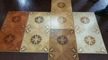 Durable parquet laminated flooring