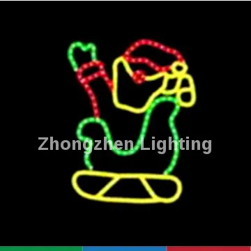 Season decor stage decoration for new year fancy motif light