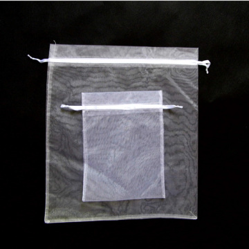 Wholesale Hot Selling Organza Wedding Pouch Bag Mesh Drawstring Gift Bags