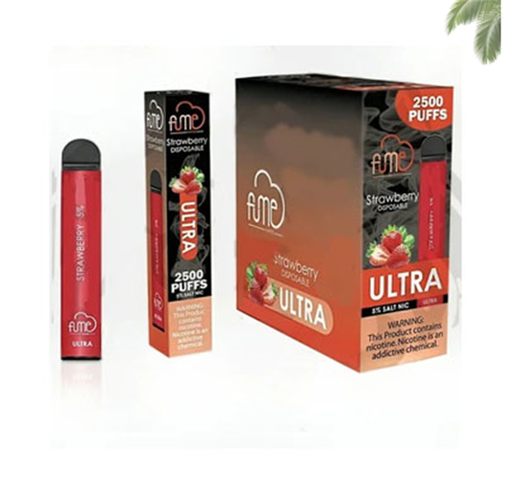 Fume Ultra 2500 Puffs descartáveis ​​pré-preenchidos.