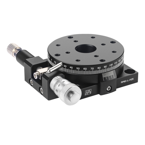 Etapă rotativă manuală pentru experimente optice de înaltă precizie de 60 mm