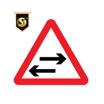 安全交通標識を警告するカスタム道路標識
