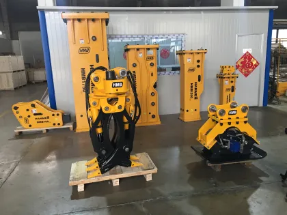 360 Degree Rotary Hydraulic Grapples for Excavator - Stone Log Grapple
