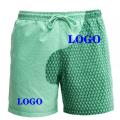 Shorts de praia à prova d&#39;água masculinos personalizados