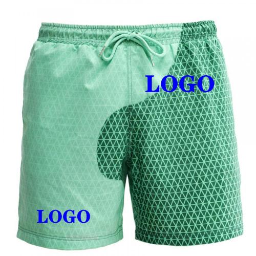 Shorts de praia à prova d'água masculinos personalizados