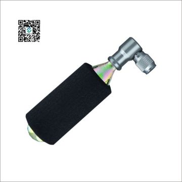 Mini CO2 bicycle pumps with sleeve (cartridge is not included)