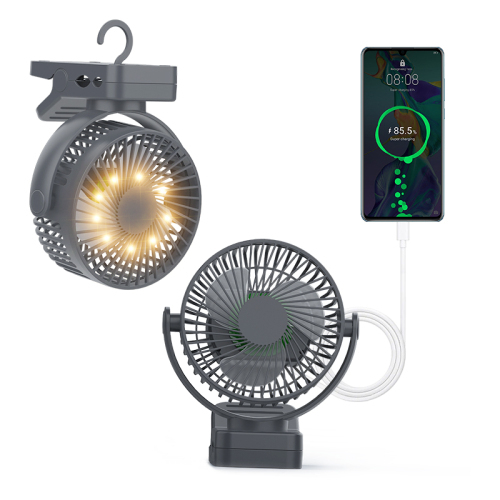 Outdoor Hanging Fan with Light