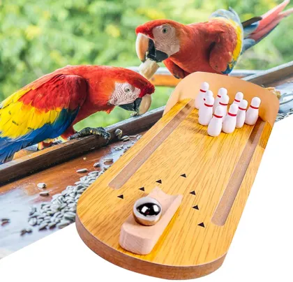 bird toys parrot wooden
