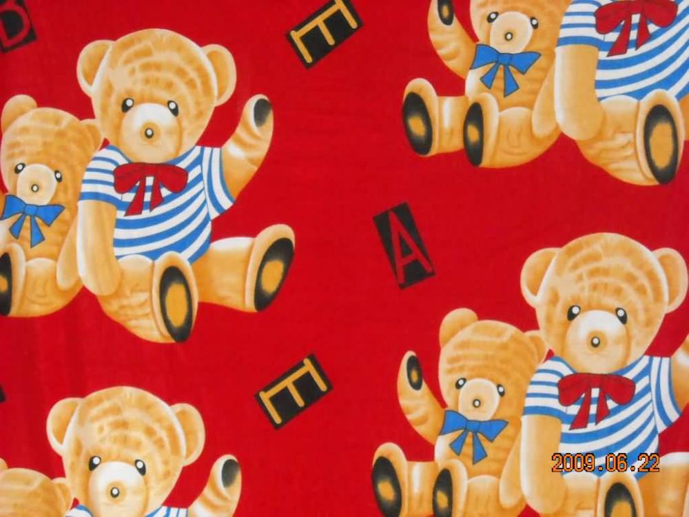 Bear Printed Blanket
