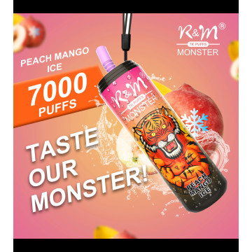 R &amp; M Monster 7000 Puffs Hot Jualan di UK