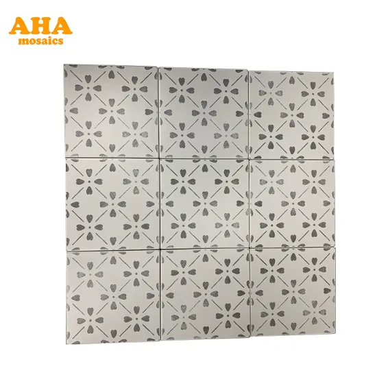 Moroccan Handmade Cement Tiles - 200x200mm Kitchen and Bathroom Flooring Wholesale