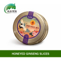 Традиционные кусочки меда и женьшеня