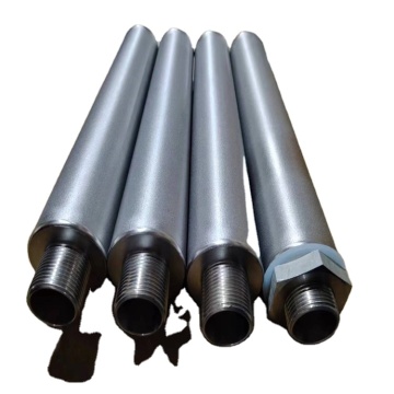 Stainless Steel Wire Mesh Cylinder Filter 0.5 Micron Sintered Powder Porous Filter Tube