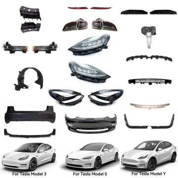 Tesla Model 3/Y Hot Sale Auto Parts: Bumper, Grill, Tail Light, Headlight