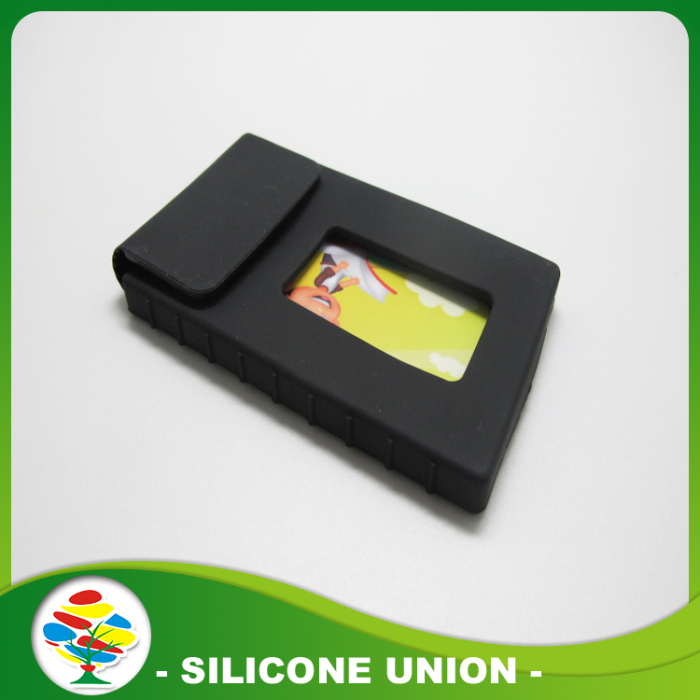 Black Name Card Holder Wallet