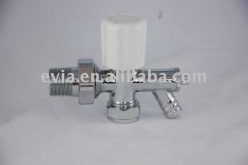 T SHAPE new product made in china alibaba TA Polished chrome angle radiator valve