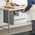 Commercial Stainless Steel Work Table Drawers