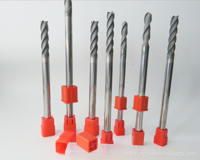 CVD Diamond coating Endmills cutting tools for graphite