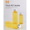 luxury 20ml 30ml 50ml 60ml 100ml empty pet hotel amenity shampoo lotion pump dispenser bottles with disc top cap