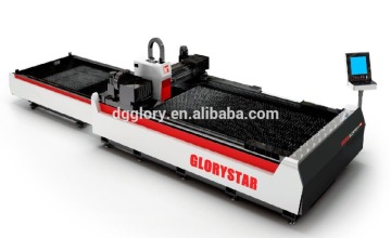 automatically exchange pallet laser cutting machine for sheet metal , lighting industry