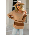 Women's Long Sleeve Half Zip Sweater