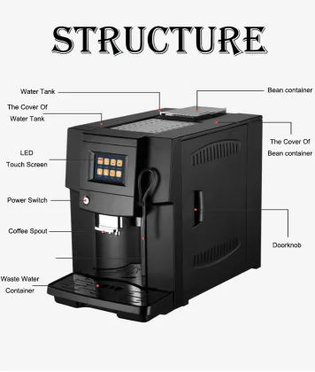 Top Technology Coffee Maker with Parts