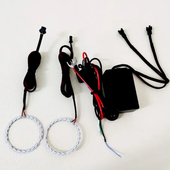 Customized SMD5050 Switchback Demon Eyes LED Lights: Full Circle Side Emitting Design