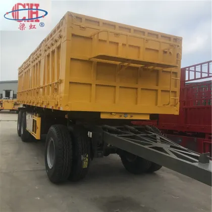 Full-trailer Dump Truck Dumping Trucks