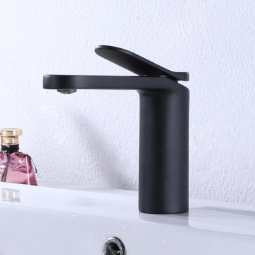 Manufacturer Customized Brass Basin Faucet - Black Bathroom Mixer Tap