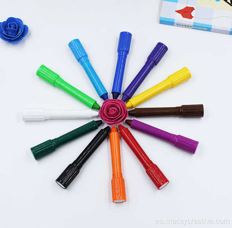 64 Color Wax Crayon Set