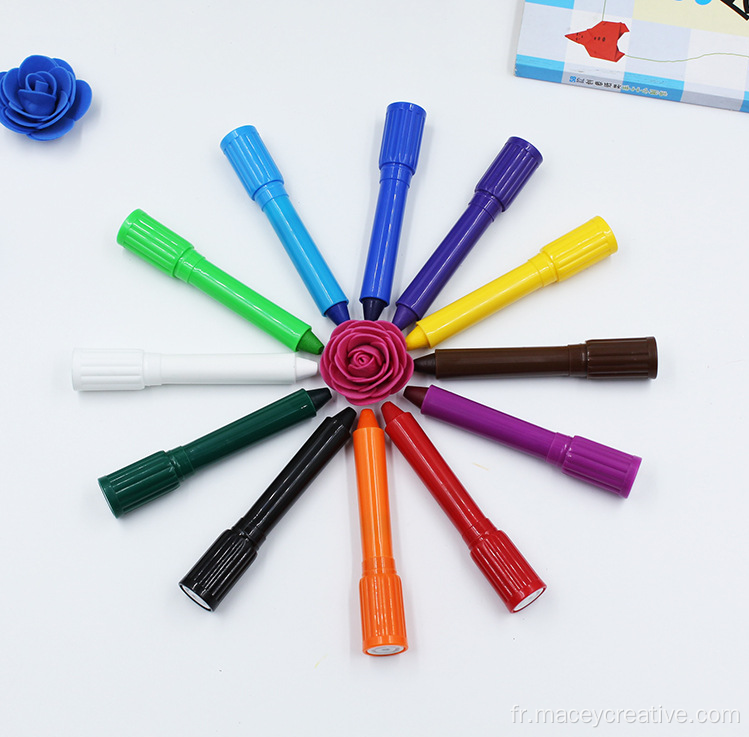 Ensemble de crayon à cire de 64 couleurs