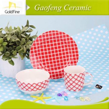 plain ceramic plates