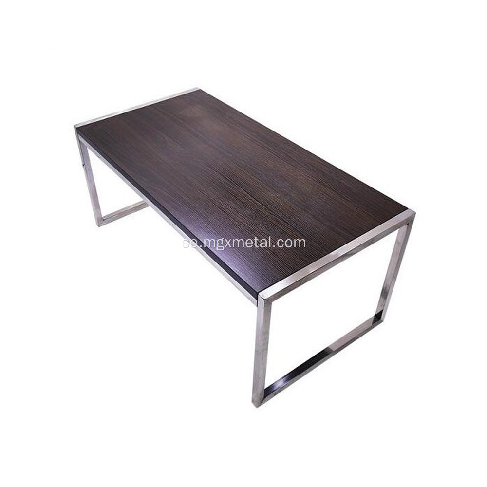 Mötesrumsbord i rostfritt stål
