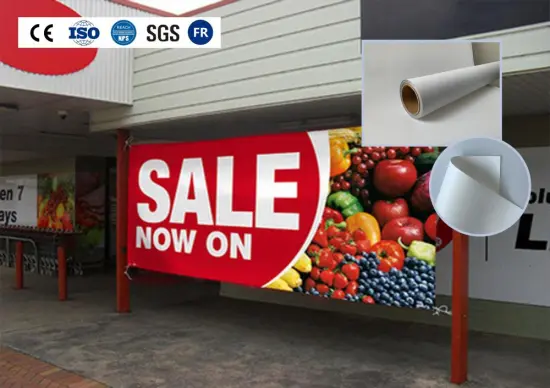 PVC Free Polyolefin fabric for display banner