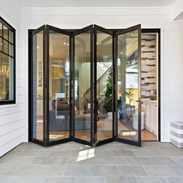 Folding Patio Doors and Modern Interior Glass Glazing Doors