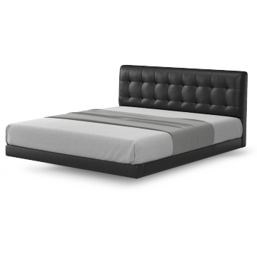 Waffle modern minimalist bed