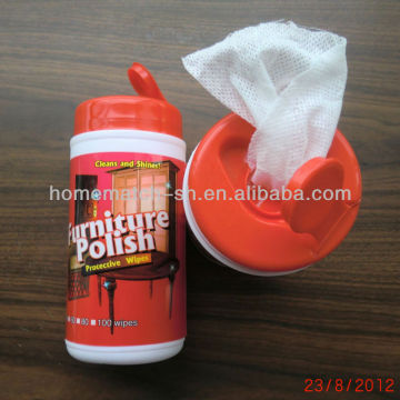 HOUSEHOLD CLEANING CLOTH, FURNITURE CLEANING WET WIPES, TUBE CANISTER PACK