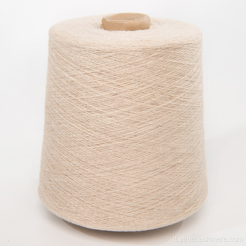 La buona qualità a maglia monoia miscelata al 100% 2/60nm filato cashmere