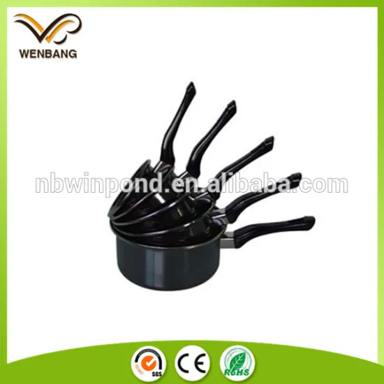 new type enamel cookware sauce pan sets
