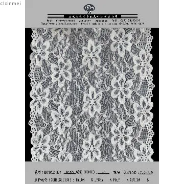 South Africa wide nylon spandex lace for lingerie tunic and jacket