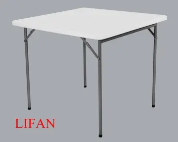 Multi Purpose Foldable Plastic Square Folding Card Table