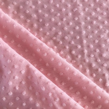 Polka Dots Knitting Jacquard Fabric