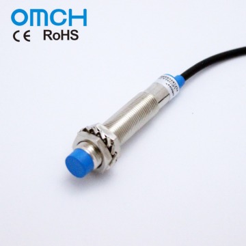 OMCH LJC12A3-A 5mm 5V DC Cylindrical Capacitive Proximity Switch Sensor M12