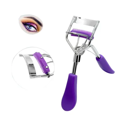 1pcs Eyelash Curler Eye Lashes Curling Clip Lash Tweezers Curler Clip False Eyelash Extension Tools Makeup Curling Twisting Lash