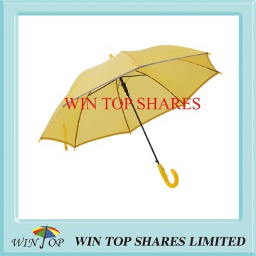 Light Reflecting Border Yellow Children Gift Umbrella