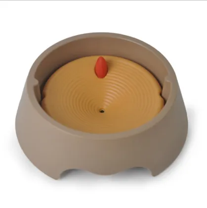 anti choking water splash pet anti overflow bowl