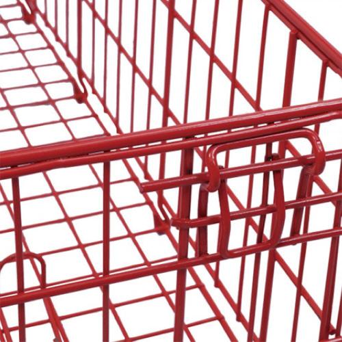 Storage Cage Supermarket promotional shelf wire mesh cage Supplier