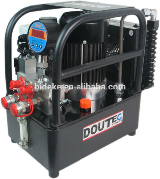 Dude digital control of electric pumps operated by remote wire control