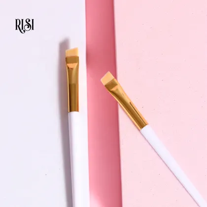 RISI Professional Eyelash & Brow Lamination Brushes - Super Thin Lash Lifting & Brow Brush